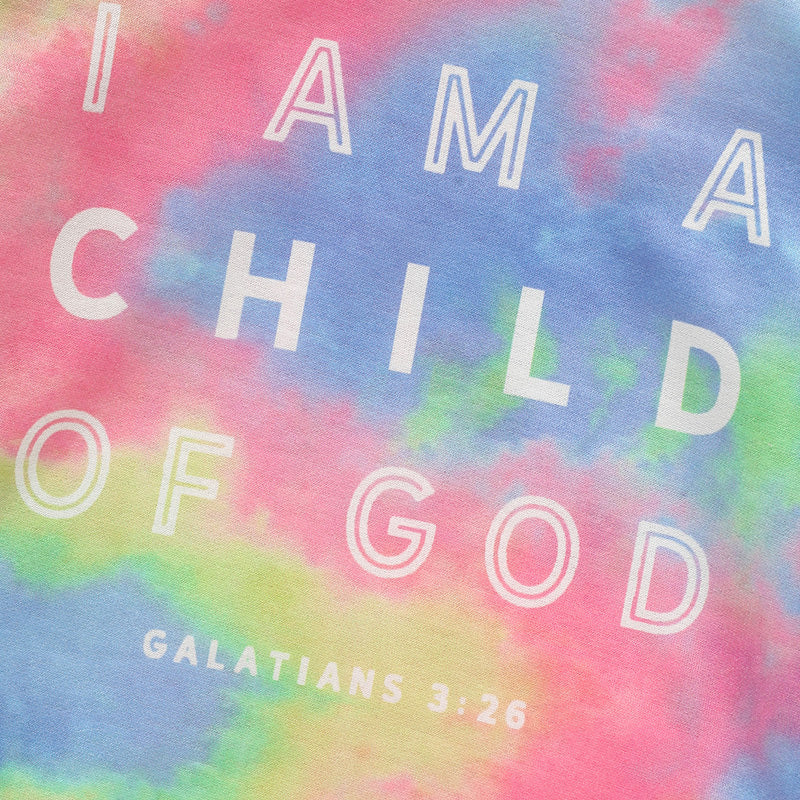 Toddler Girls Long Sleeve Tie Dye Hooded Dress Adorable & Comfortable Daily Wear For Kids - M/S TMC India