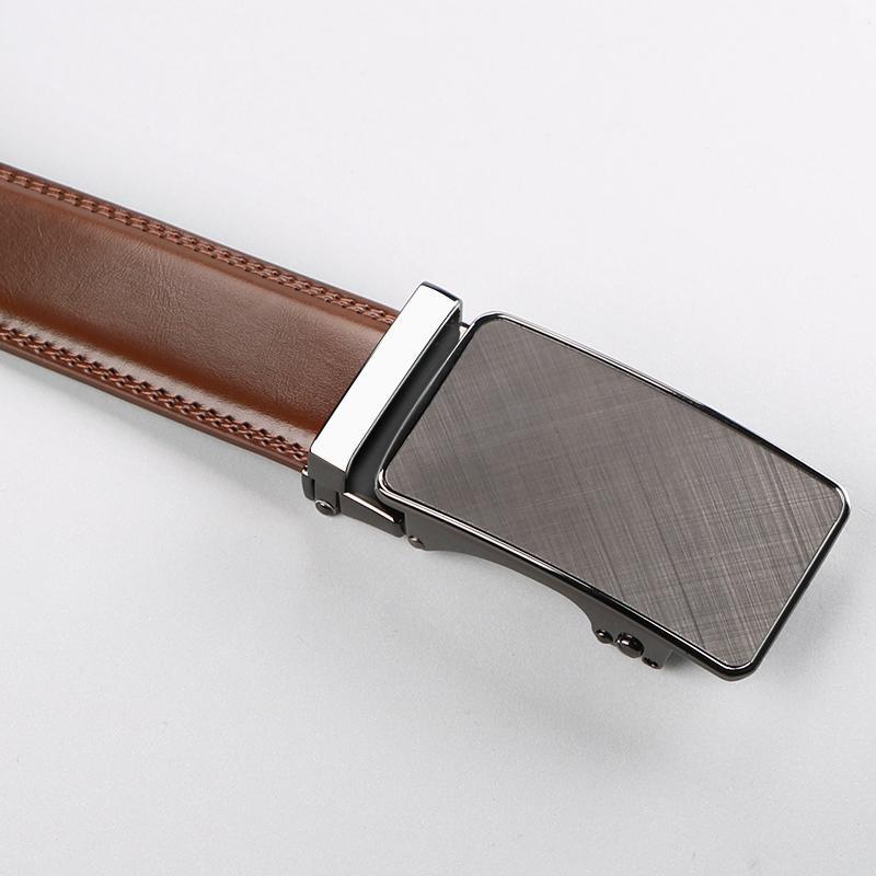 Men's Slider Ratchet Belt, Perfect As A Gift, Pairs Well With Dress Pants, Shirt And Oxford Shoes, Can Be Tailored CJ