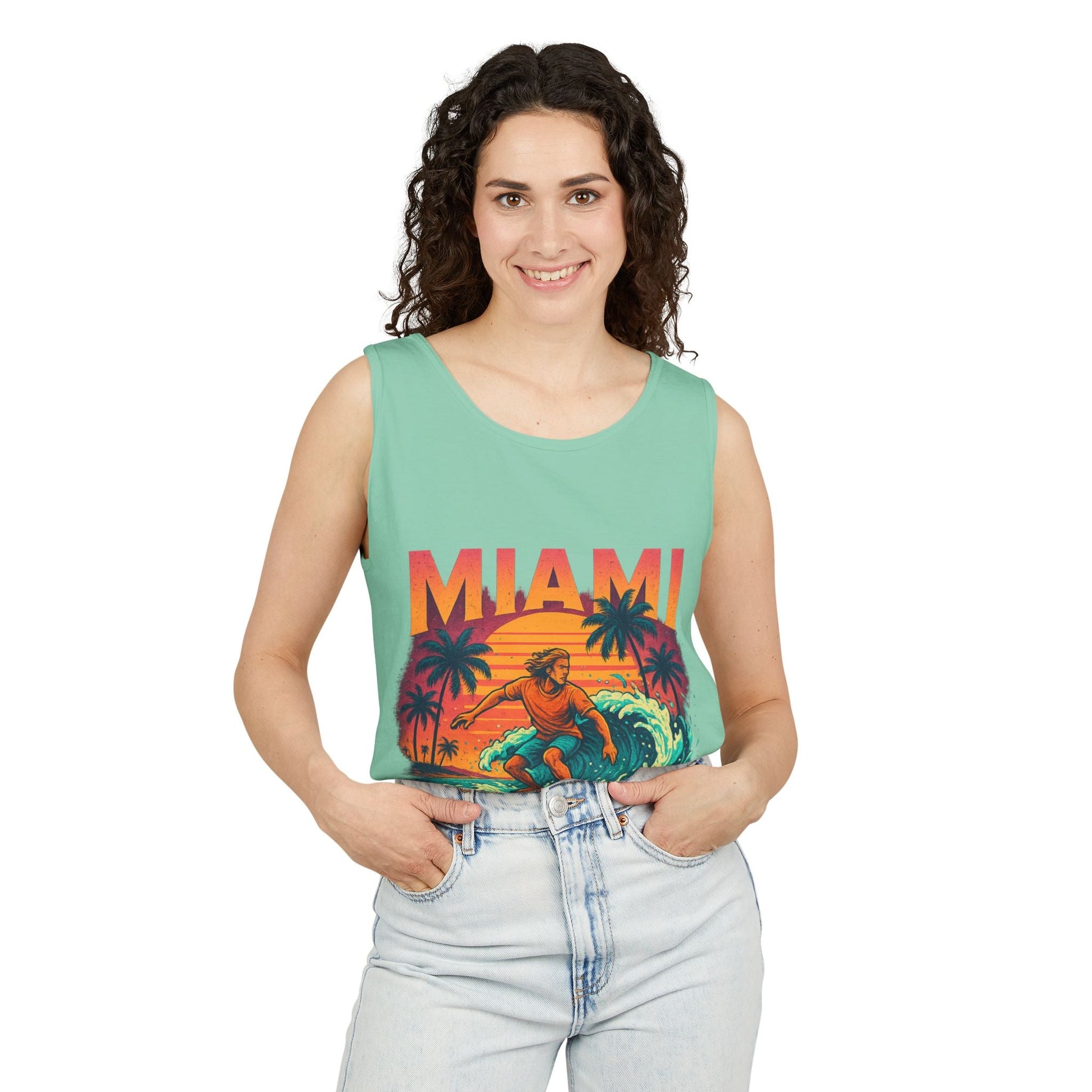 Unisex Garment-Dyed Tank Top Printify