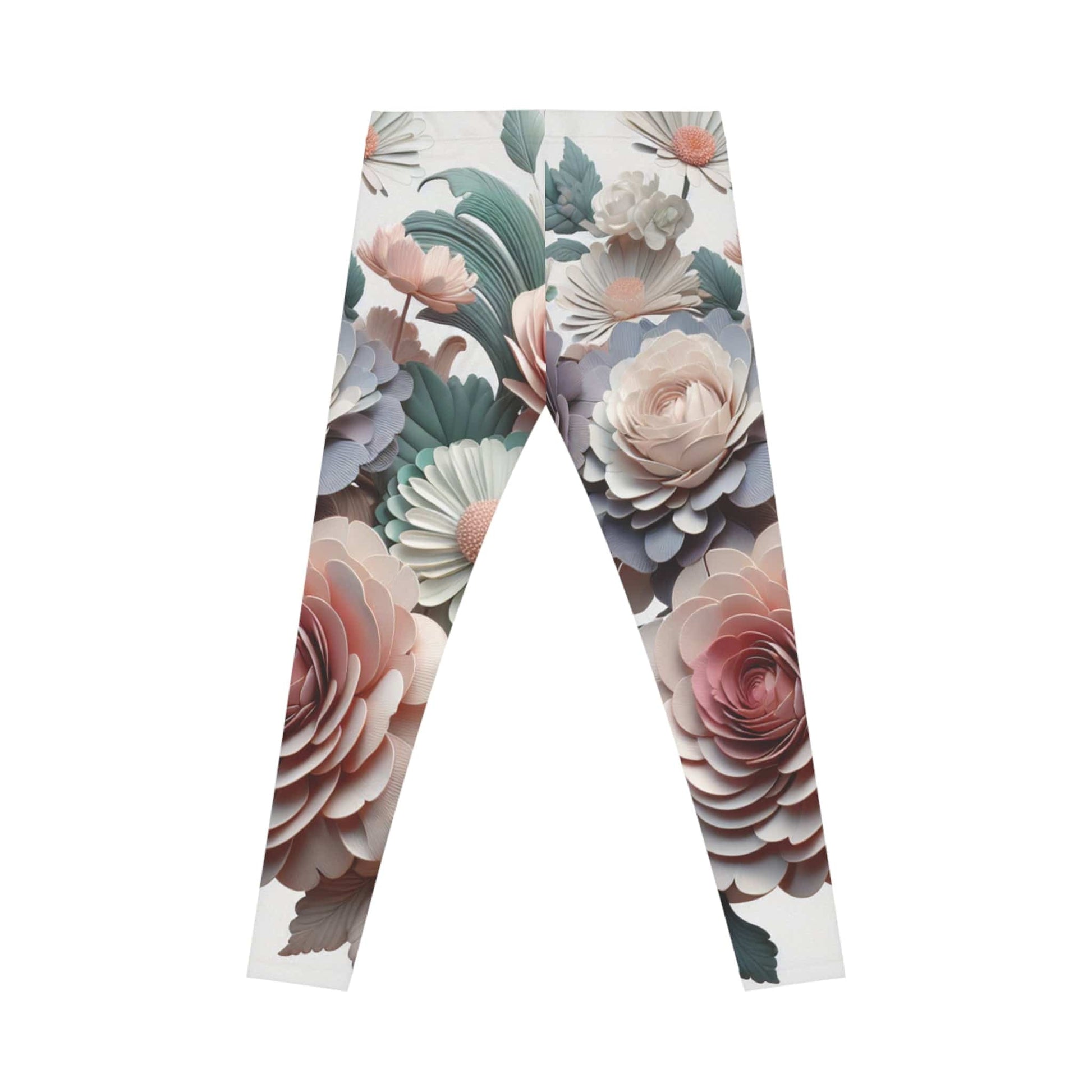 Floral Print Women's Casual Leggings, Stretchy Activewear, Comfortable Everyday Leggings, Yoga Pants, Spring Fashion Printify