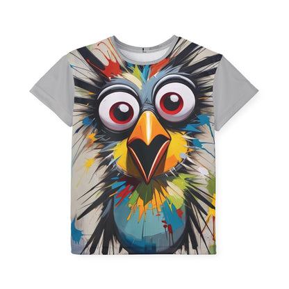 Kids Sports Jersey - Colorful Graffiti Design, Youth Athletic Tee, Birthday Gift, Sports Team Apparel, Playtime Outfit Printify