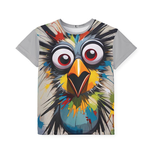 Kids Sports Jersey - Colorful Graffiti Design, Youth Athletic Tee, Birthday Gift, Sports Team Apparel, Playtime Outfit Printify