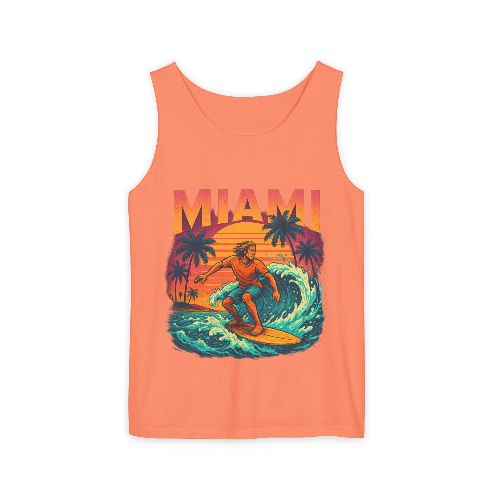 Unisex Garment-Dyed Tank Top Printify