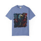 Patriotic Eagle T-Shirt | Unisex Garment-Dyed Tee for Independence Day, Memorial Day, Veteran Gifts, Casual Wear, USA Pride Printify
