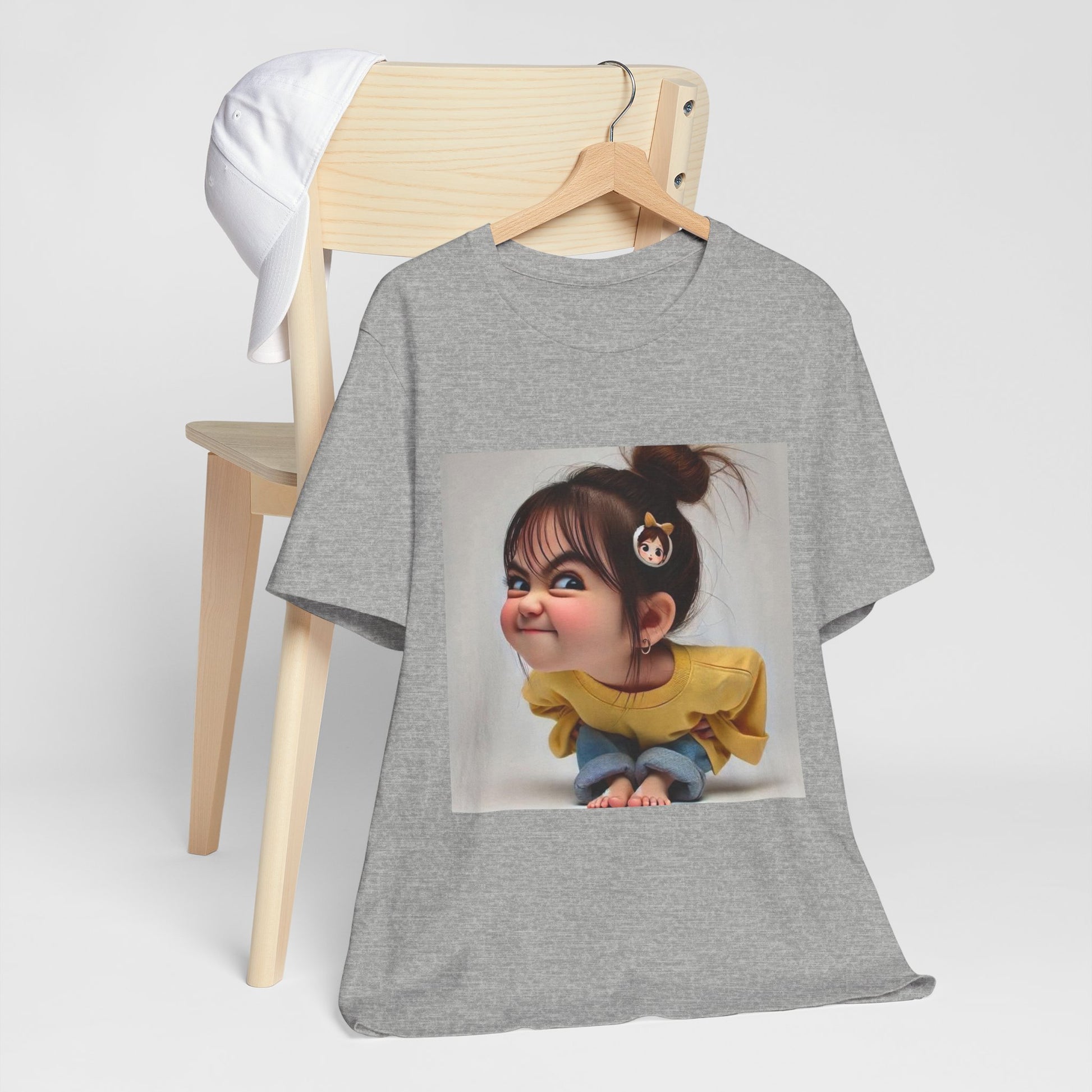 Whimsical Kid's Art T-Shirt, Adorable Cartoon Tee, Fun Gift for Children, Cute Graphic Shirt, Birthday Party Outfit, Playful Apparel - M/S TMC India