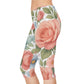 Floral Print Capri Leggings, Women's Floral Leggings, Summer Leggings, Fitness Wear, Yoga Pants, Comfortable Casual Wear - M/S TMC India