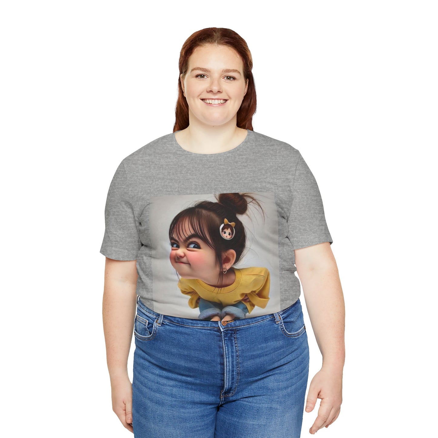 Whimsical Kid's Art T-Shirt, Adorable Cartoon Tee, Fun Gift for Children, Cute Graphic Shirt, Birthday Party Outfit, Playful Apparel - M/S TMC India