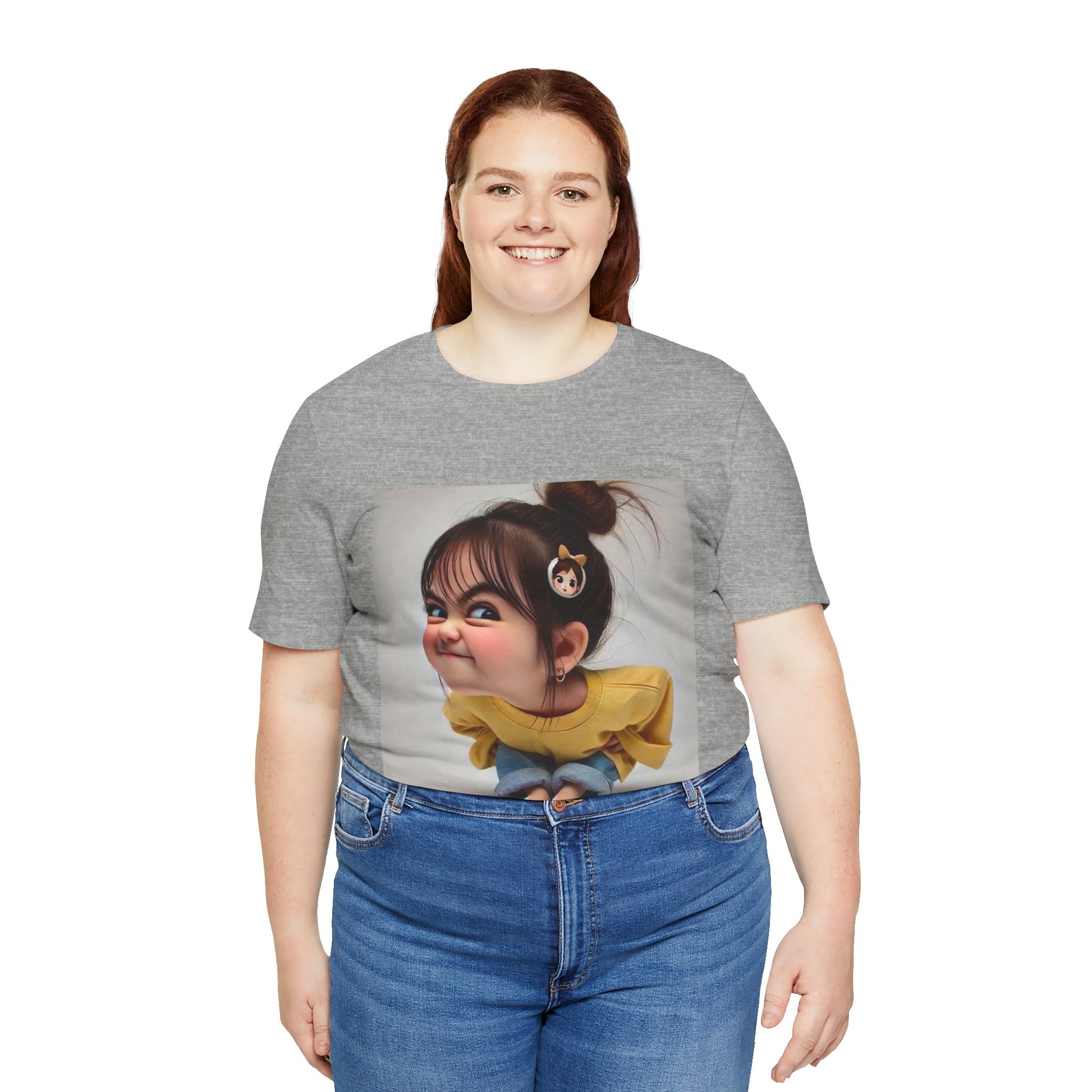 Whimsical Kid's Art T-Shirt, Adorable Cartoon Tee, Fun Gift for Children, Cute Graphic Shirt, Birthday Party Outfit, Playful Apparel - M/S TMC India