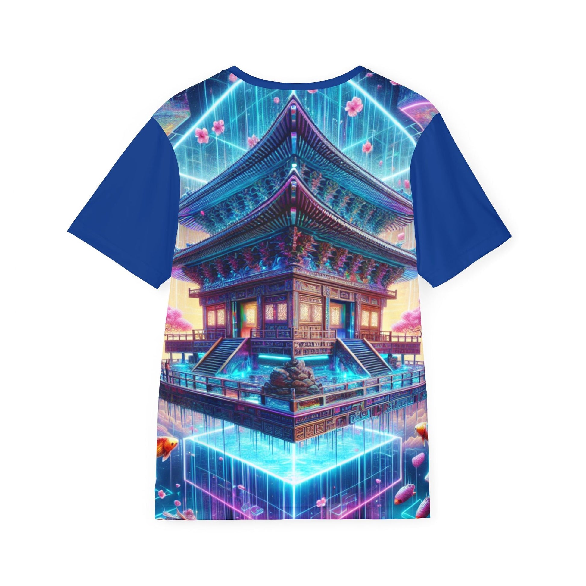 Vibrant Men's Sports Jersey, Unique Graphic Tee, AOP Jersey, Gift for Athletes, Trendy Streetwear, Casual Sportswear Printify