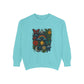 Boho Floral Sweatshirt, Vintage Style, Cozy Layer, Nature Lover Gift, Perfect for Spring and Fall - M/S TMC India