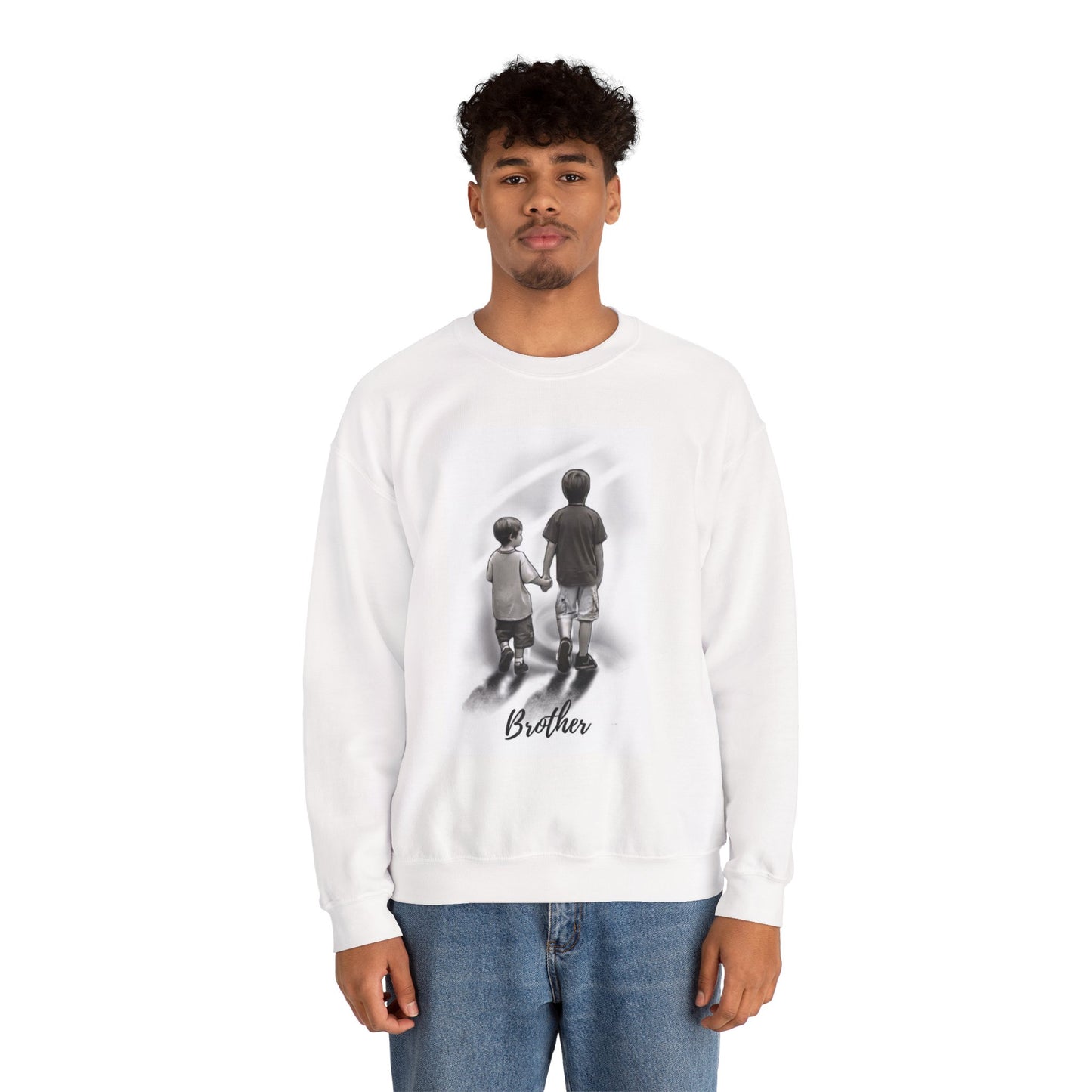 Brotherly Bond Crewneck Sweatshirt | Family Apparel, Sibling Love - M/S TMC India