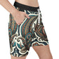 Boho Chic Unisex Swim Shorts, Vibrant Beachwear, Summer Vacation Essentials, Pool Party Attire, Travel-Friendly Swimwear - M/S TMC India
