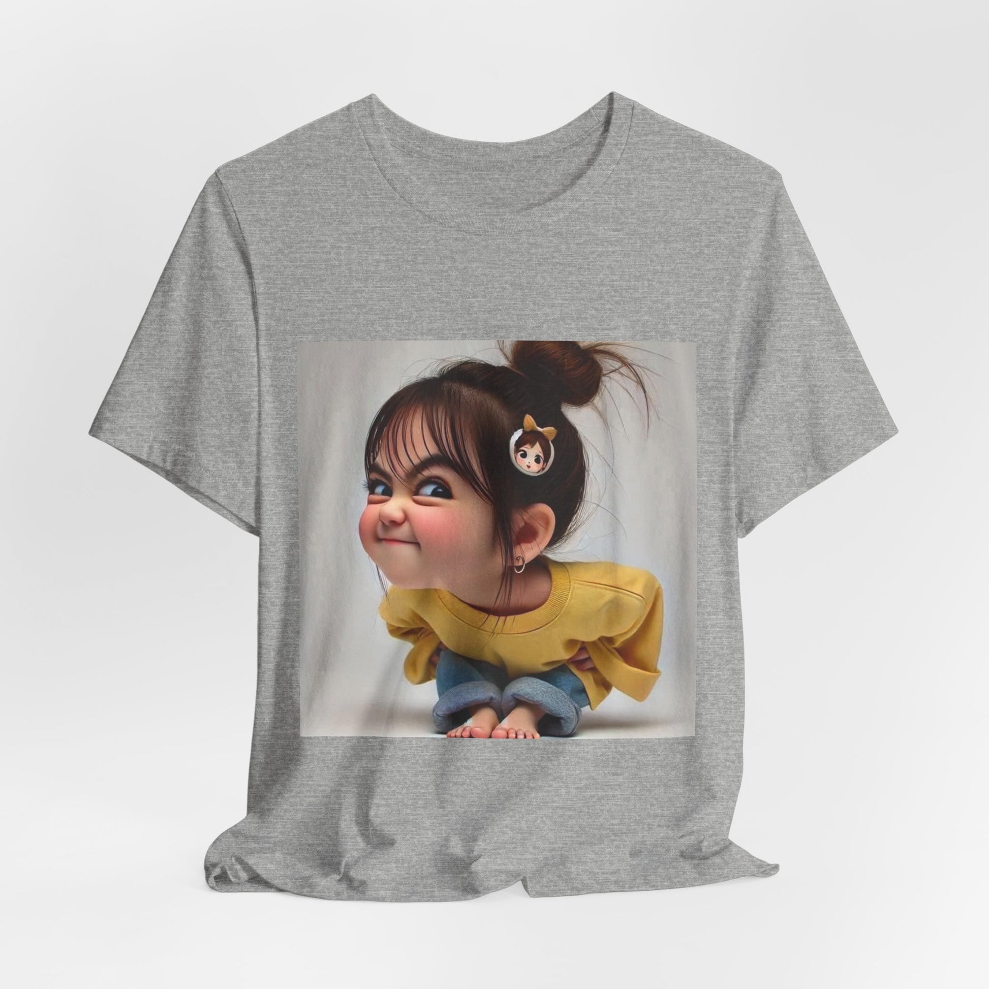 Whimsical Kid's Art T-Shirt, Adorable Cartoon Tee, Fun Gift for Children, Cute Graphic Shirt, Birthday Party Outfit, Playful Apparel - M/S TMC India