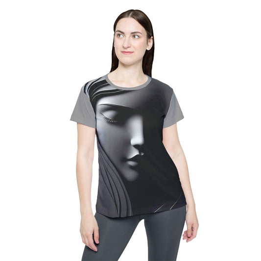 Elegant Women’s Sports Jersey – Artistic Wellness Apparel, Unique Fitness Gift - M/S TMC India