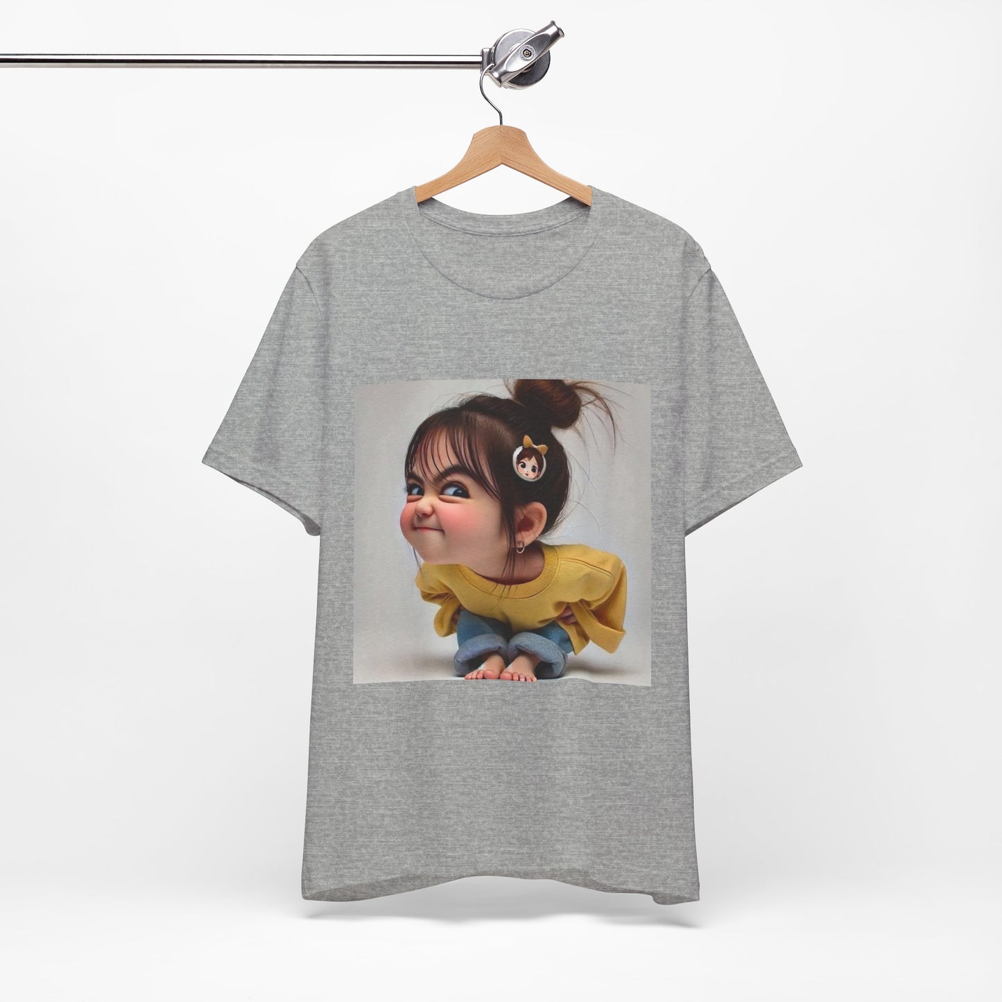 Whimsical Kid's Art T-Shirt, Adorable Cartoon Tee, Fun Gift for Children, Cute Graphic Shirt, Birthday Party Outfit, Playful Apparel - M/S TMC India