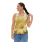 Bright Floral Women's Tank Top, Summer Apparel, Boho Style, Fitness Top, Casual Wear, Spring Fashion, Gift for Her - M/S TMC India