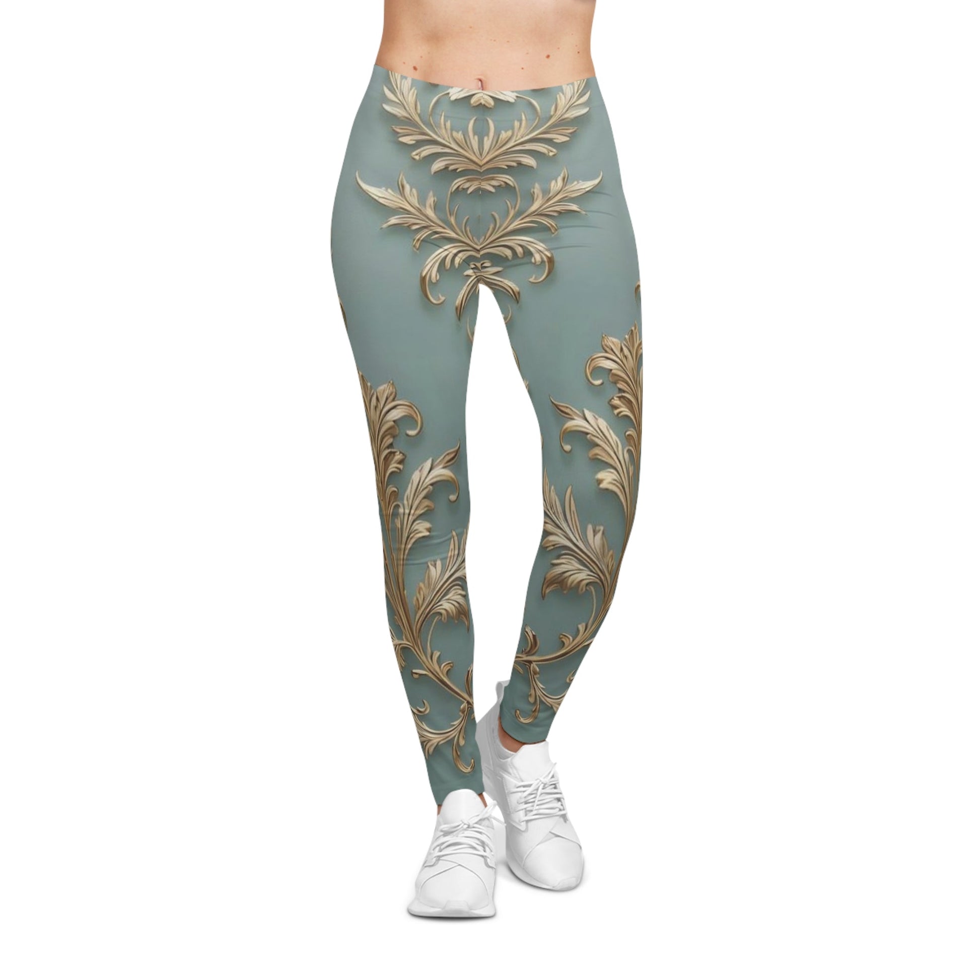 Floral Leggings Printify