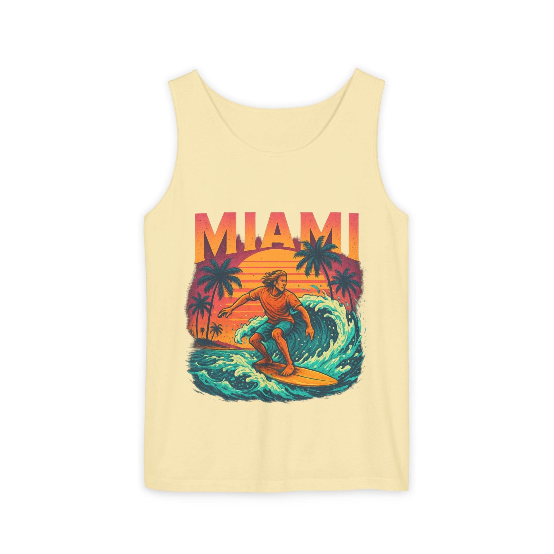 Unisex Garment-Dyed Tank Top Printify