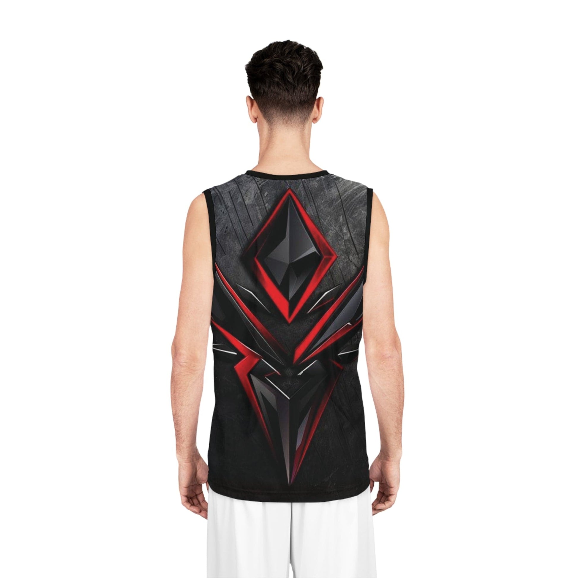Sporty Graphic Basketball Jersey, Men’s Athletic Wear, Unisex Gym Shirt, Game Day Apparel, Team Spirit Top, Casual Sports Outfit - M/S TMC India
