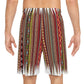Tribal Print Basketball Shorts – Vibrant AOP Gym & Sportswear Style - M/S TMC India