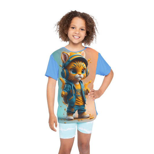 Kids Sports Jersey, Fun Playful Tee, Children's Athletic Shirt, Youth Team Gear, Activewear for Sports and Playtime, Birthday Gift Ideas Printify