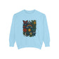 Boho Floral Sweatshirt, Vintage Style, Cozy Layer, Nature Lover Gift, Perfect for Spring and Fall - M/S TMC India