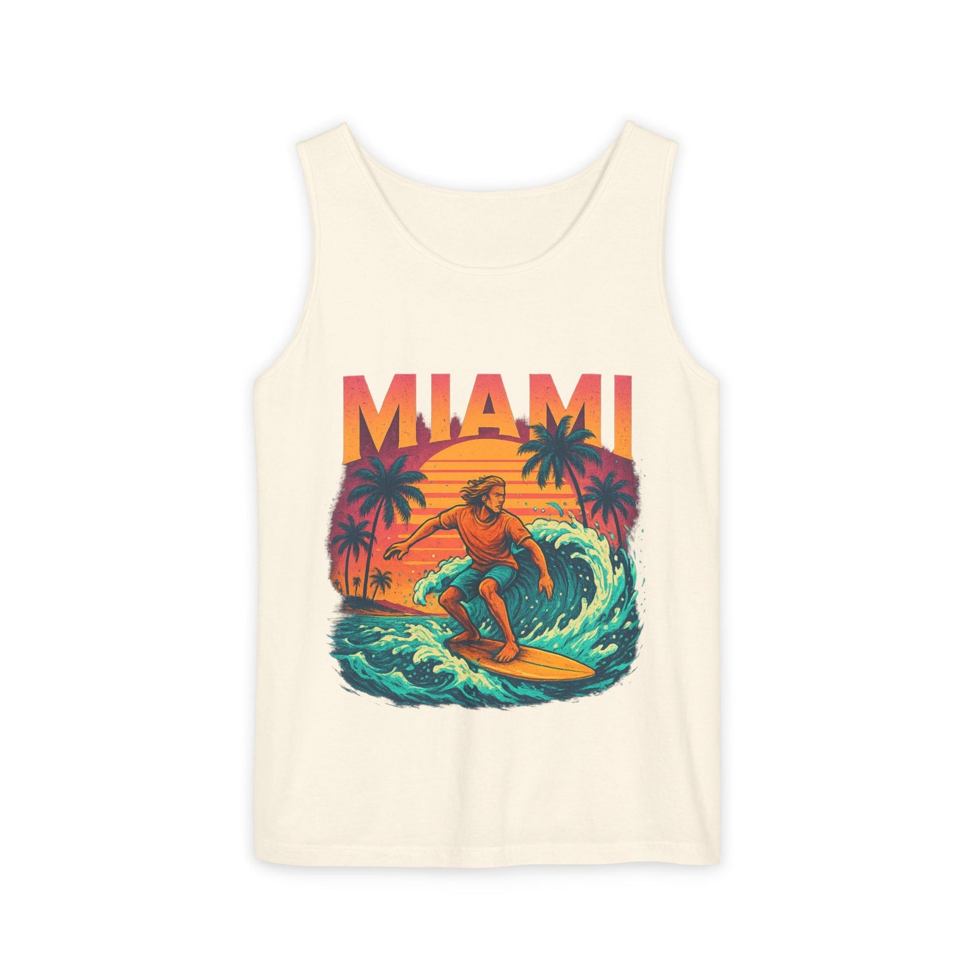 Unisex Garment-Dyed Tank Top Printify