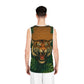 Wild Jungle Basketball Jersey - Fierce Tiger Design, Sport Wear, Activewear, Gym Gear, Animal Print Clothing, Gift for Athletes Printify