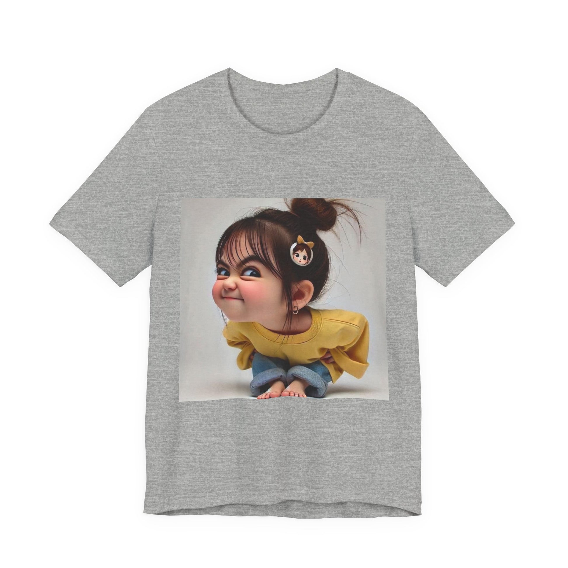 Whimsical Kid's Art T-Shirt, Adorable Cartoon Tee, Fun Gift for Children, Cute Graphic Shirt, Birthday Party Outfit, Playful Apparel - M/S TMC India