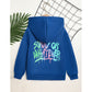 Toddler Girl Zip Up Hoodie Jacket Sorry Or Whatever Letter Print Long Sleeve Sweatshirt Kids Hooded Jacket - M/S TMC India
