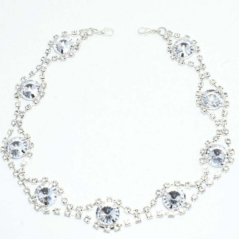 Light Luxury Niche Design, High-end Feel, Super Sparkling Rhinestone Necklace - M/S TMC India