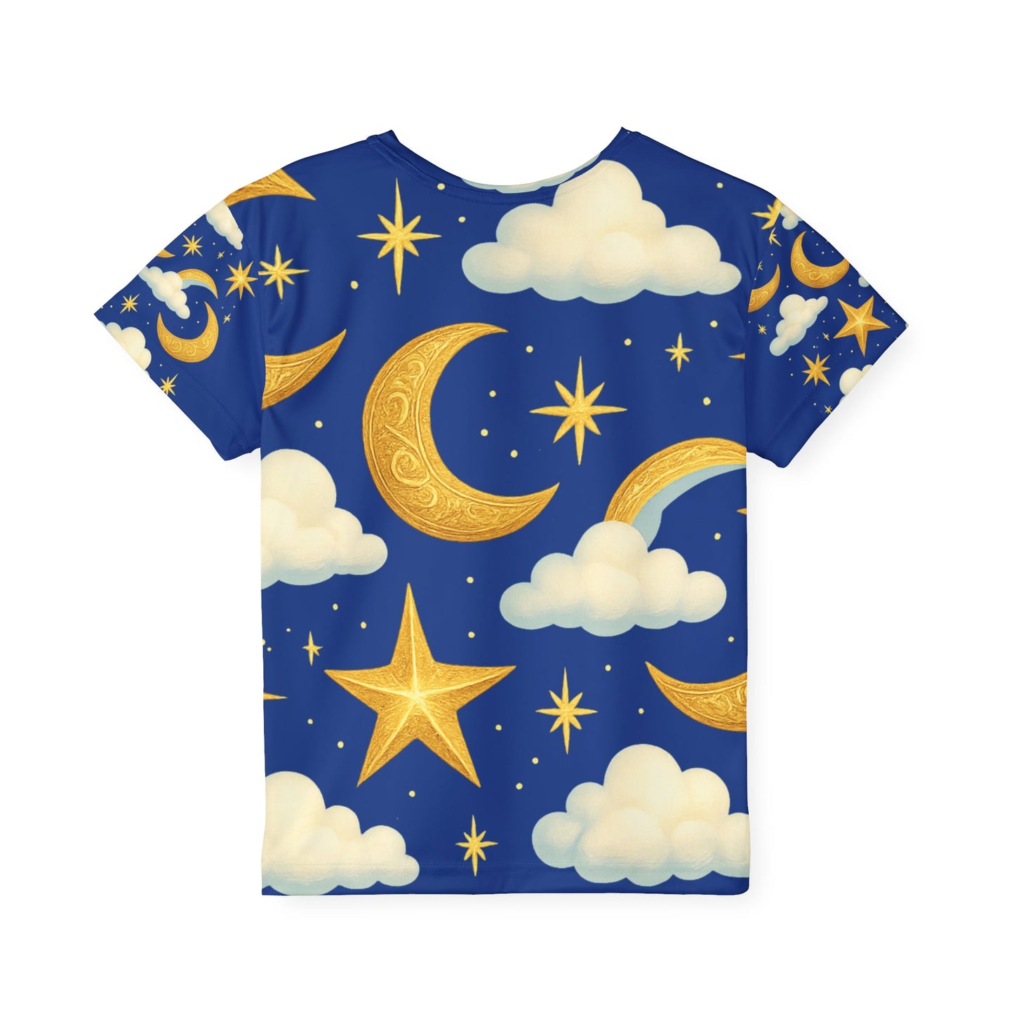Kids Celestial Sports Jersey, Dreamy Sky Jersey, Starry Kids Apparel, Fun Activewear, Birthday Gift for Kids Printify