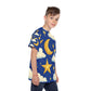 Kids Celestial Sports Jersey, Dreamy Sky Jersey, Starry Kids Apparel, Fun Activewear, Birthday Gift for Kids Printify