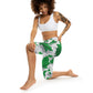 Stylish Women’s Capri Leggings, Floral Pattern, Perfect for Yoga, Fitness, Casual Wear, Gifts for Her, Summer Fashion - M/S TMC India