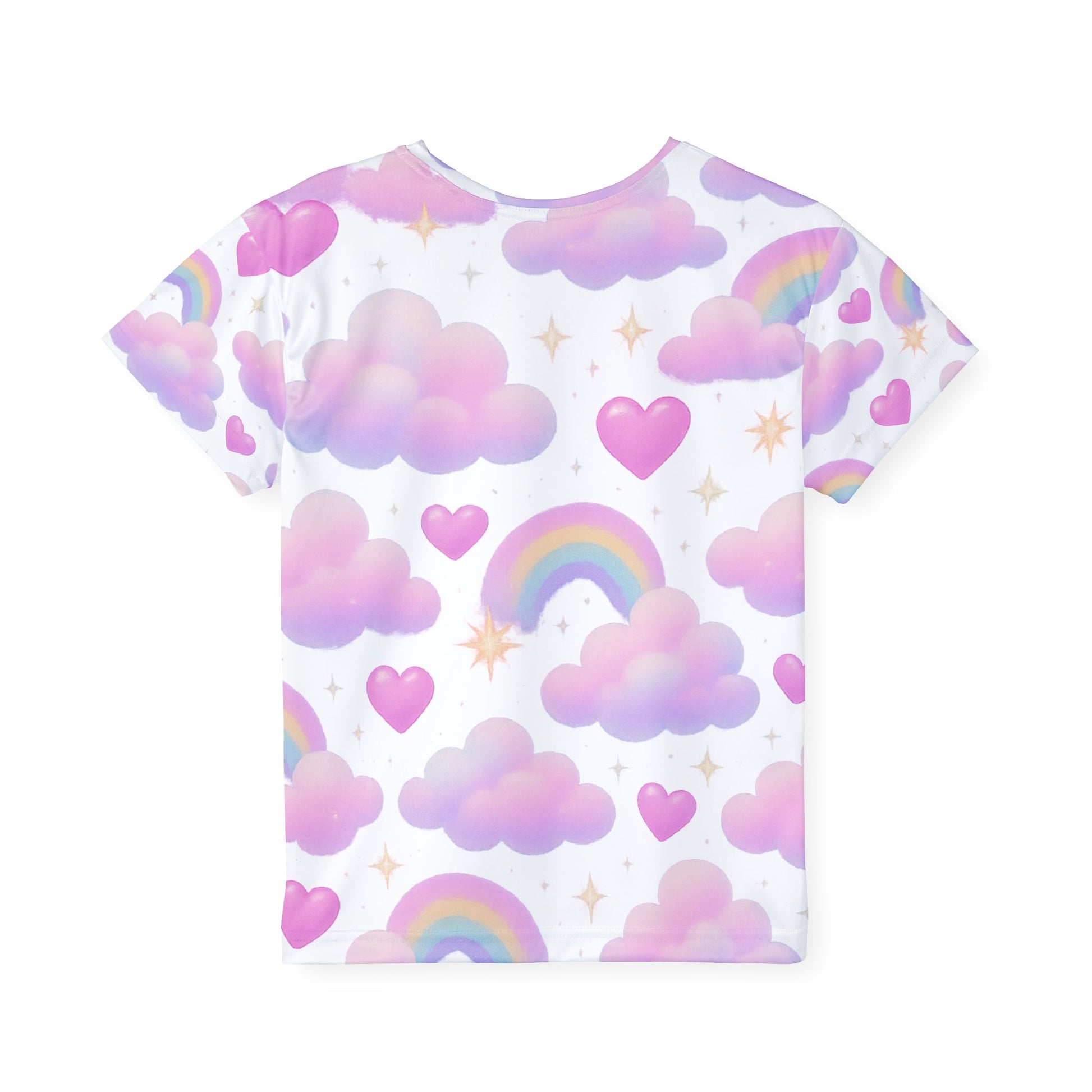 Rainbow Dreams Kids Sports Jersey, Cute T-Shirt for Playtime, Birthday Gift, Festival Wear, Colorful Sportswear Printify