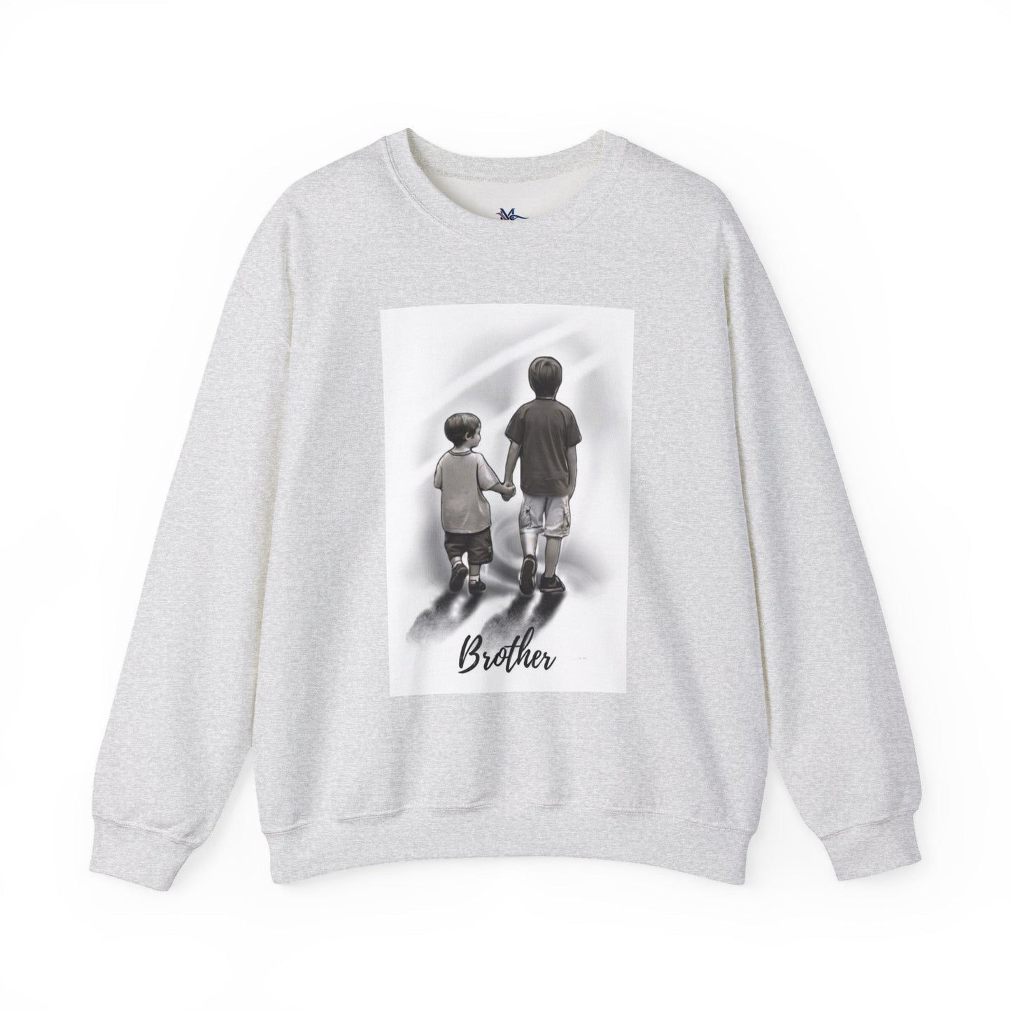 Brotherly Bond Crewneck Sweatshirt | Family Apparel, Sibling Love Printify