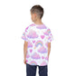 Rainbow Dreams Kids Sports Jersey, Cute T-Shirt for Playtime, Birthday Gift, Festival Wear, Colorful Sportswear Printify