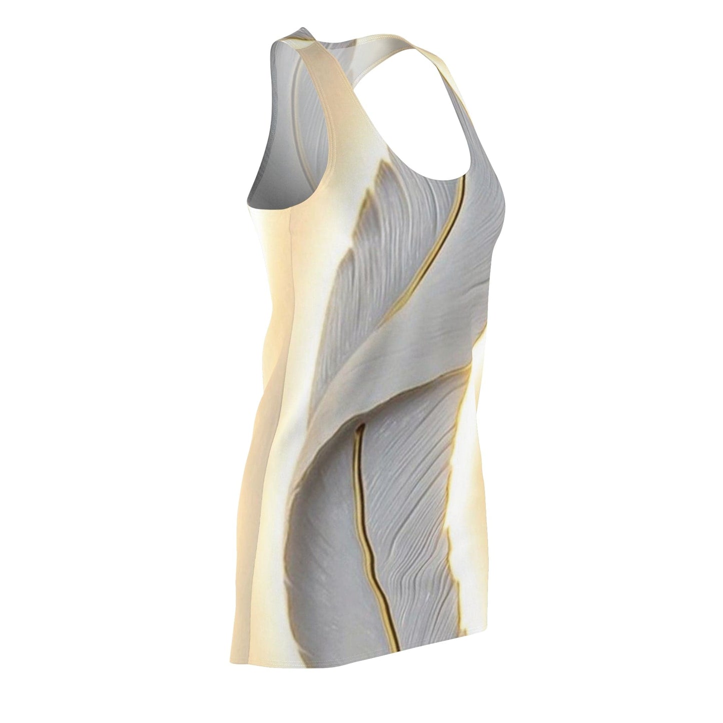 Elegant Flower-Inspired Racerback Dress, Summer Dress, Floral Dress, Beach Wear, Vacation Outfit, Bohemian Style - M/S TMC India