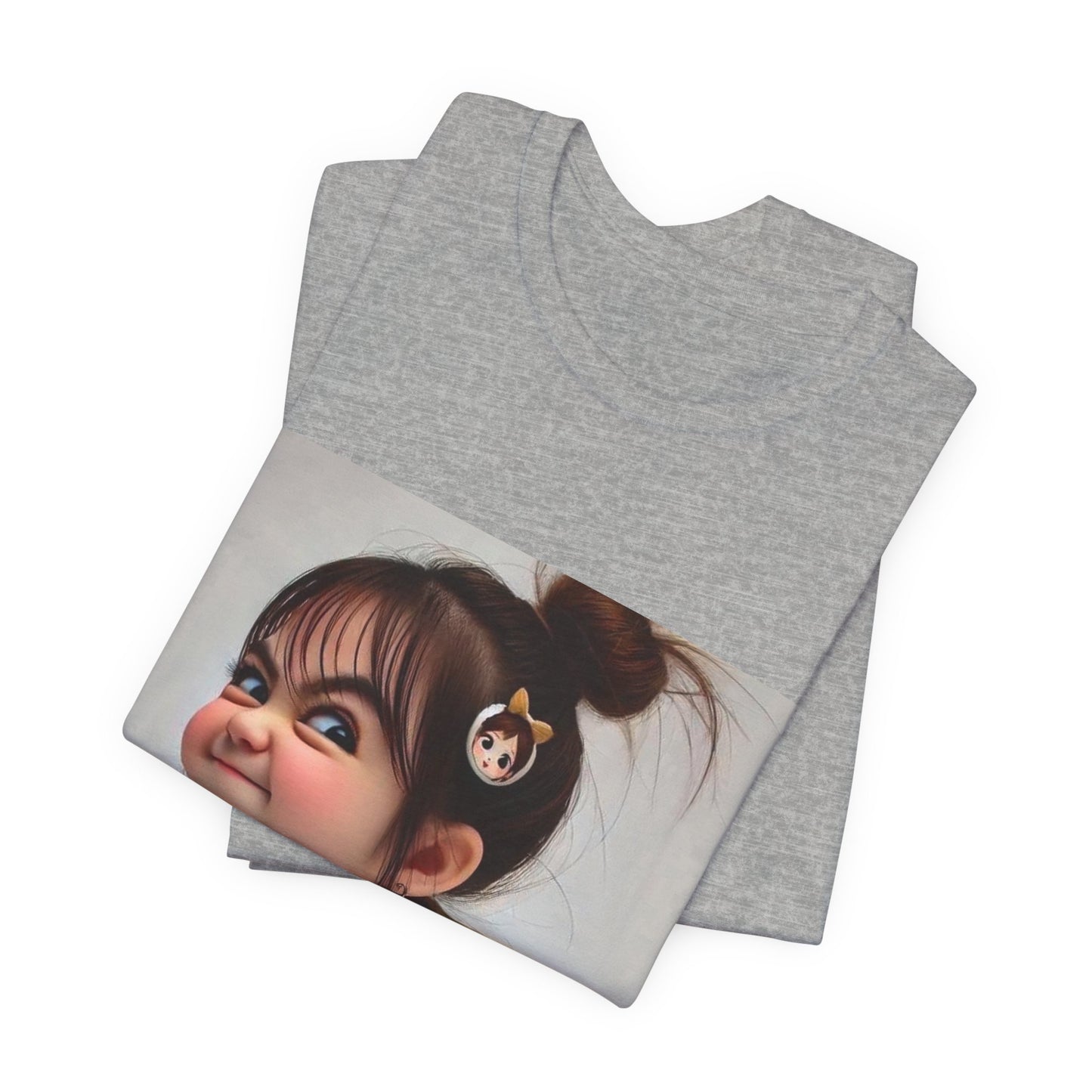 Whimsical Kid's Art T-Shirt, Adorable Cartoon Tee, Fun Gift for Children, Cute Graphic Shirt, Birthday Party Outfit, Playful Apparel - M/S TMC India