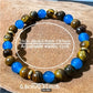 A Wealth-attracting Tiger's Eye Stone Bracelet - The Natural Beads Symbolize Wealth And Bring Abundance And Prosperity. It Is A Crystal Bracelet Jewelry Gift That Brings Peace And Good Luck - M/S TMC India