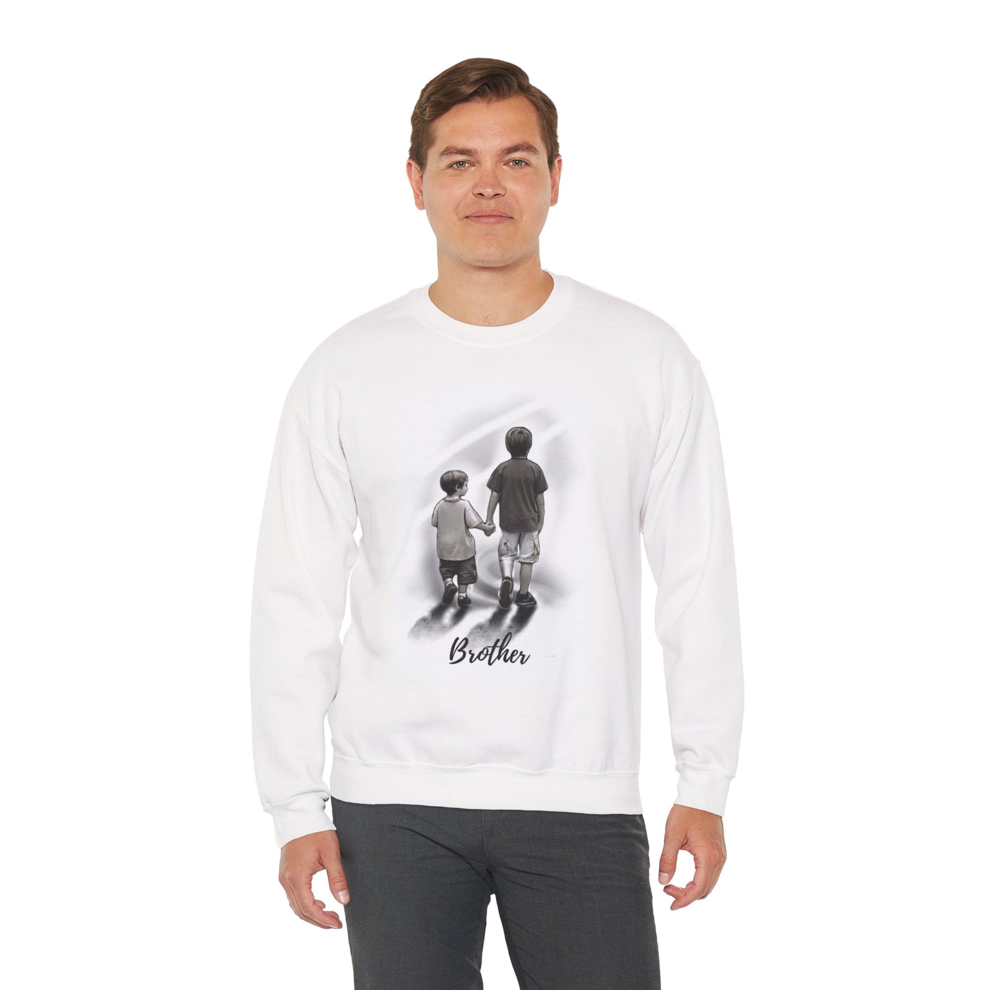 Brotherly Bond Crewneck Sweatshirt | Family Apparel, Sibling Love - M/S TMC India