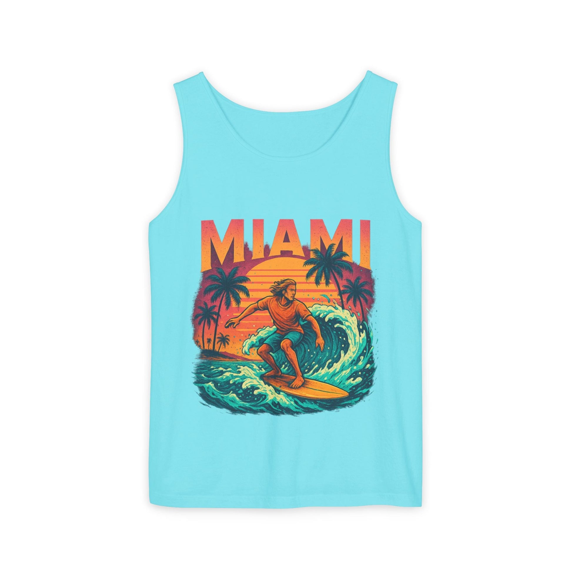 Unisex Garment-Dyed Tank Top Printify
