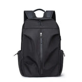 PU Backpack Fashion Large Capacity Men's Casual Backpack Commuter Trend Backpack Student School Bag CJ