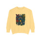 Boho Floral Sweatshirt, Vintage Style, Cozy Layer, Nature Lover Gift, Perfect for Spring and Fall - M/S TMC India