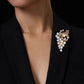 Exquisite And Fashionable Pearl Brooch - M/S TMC India
