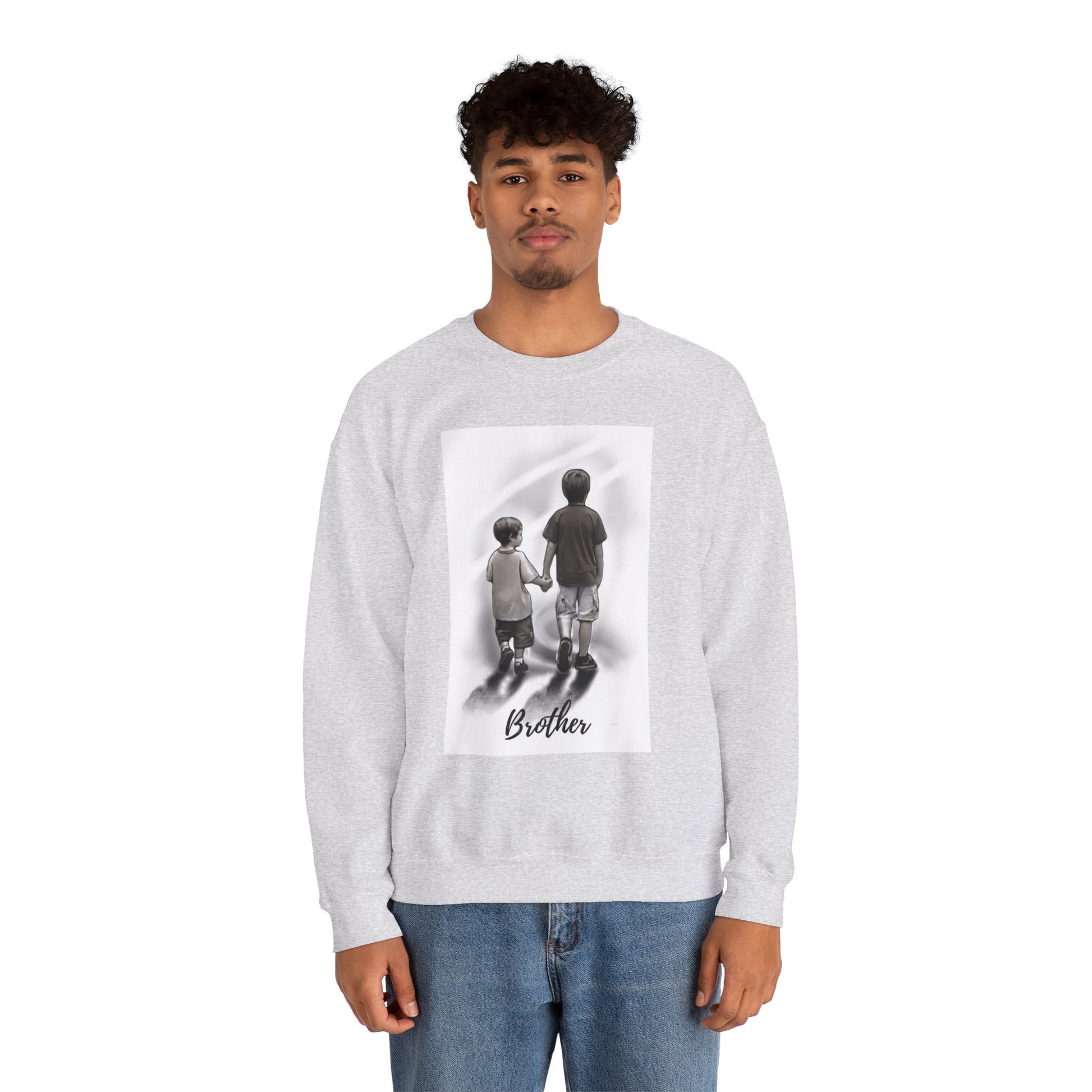 Brotherly Bond Crewneck Sweatshirt | Family Apparel, Sibling Love - M/S TMC India