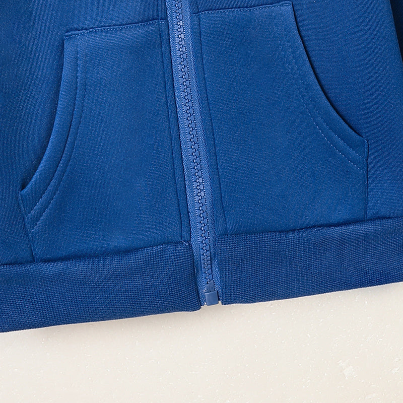 Toddler Girl Zip Up Hoodie Jacket Sorry Or Whatever Letter Print Long Sleeve Sweatshirt Kids Hooded Jacket - M/S TMC India