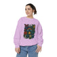 Boho Floral Sweatshirt, Vintage Style, Cozy Layer, Nature Lover Gift, Perfect for Spring and Fall - M/S TMC India