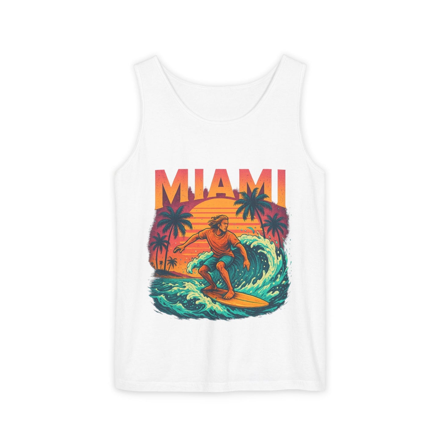 Unisex Garment-Dyed Tank Top Printify