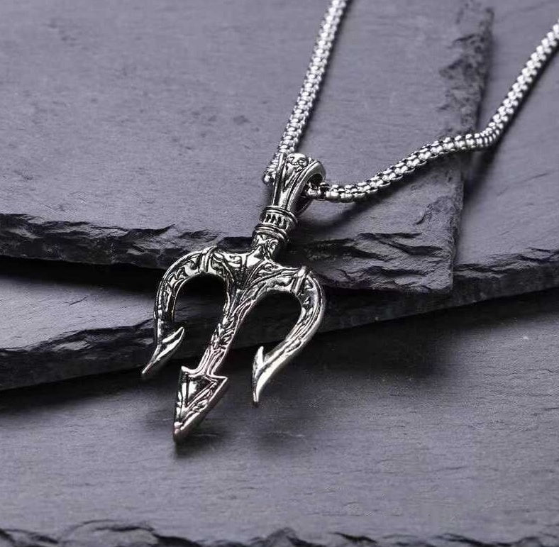 Sea King Trident Cross Border Necklace Pendant - M/S TMC India